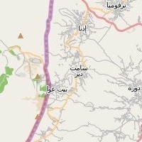 post offices in Palestine: area map for (112) Beit 'Awwa